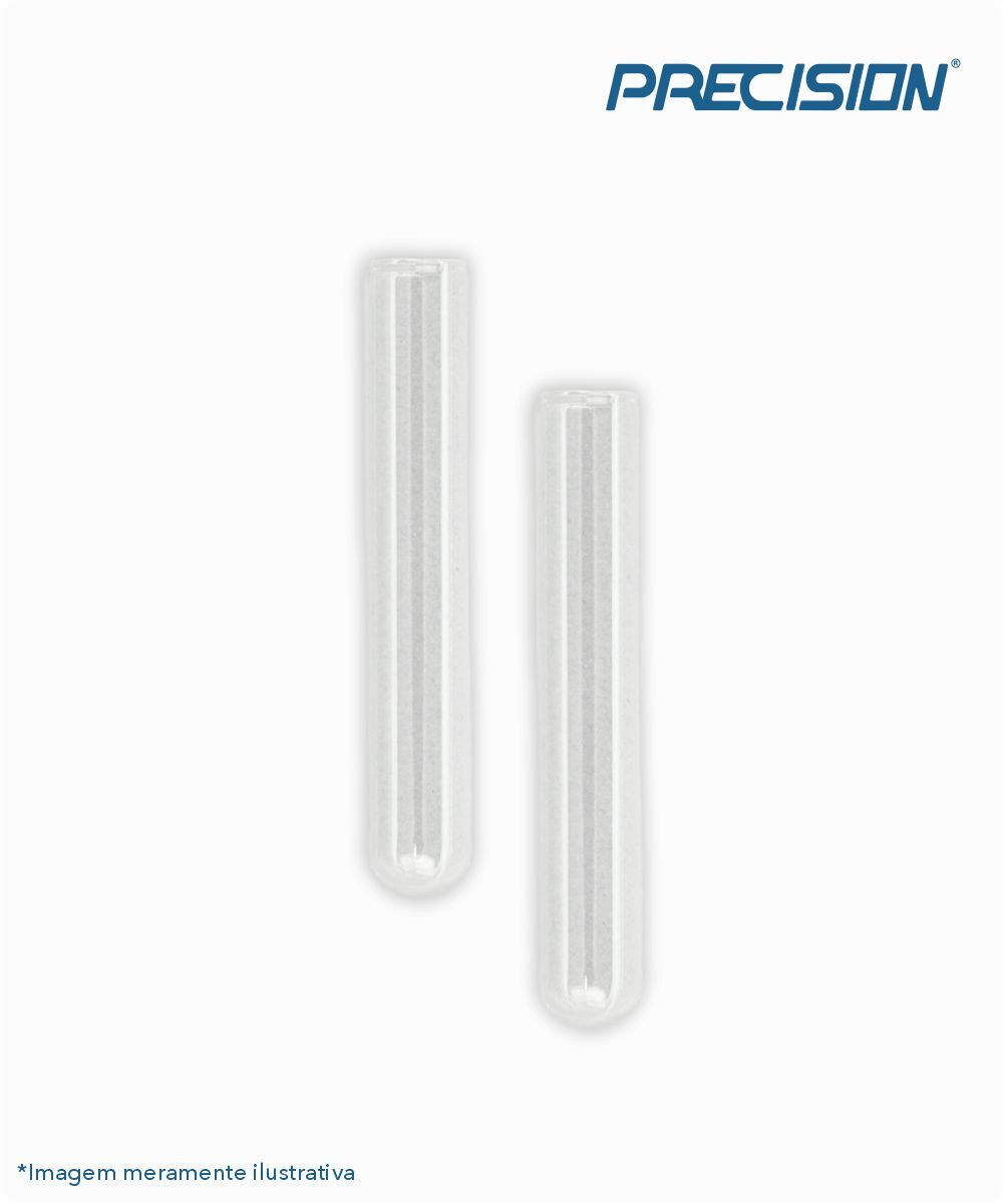 Tubo de dural vidro 7mmx40mm